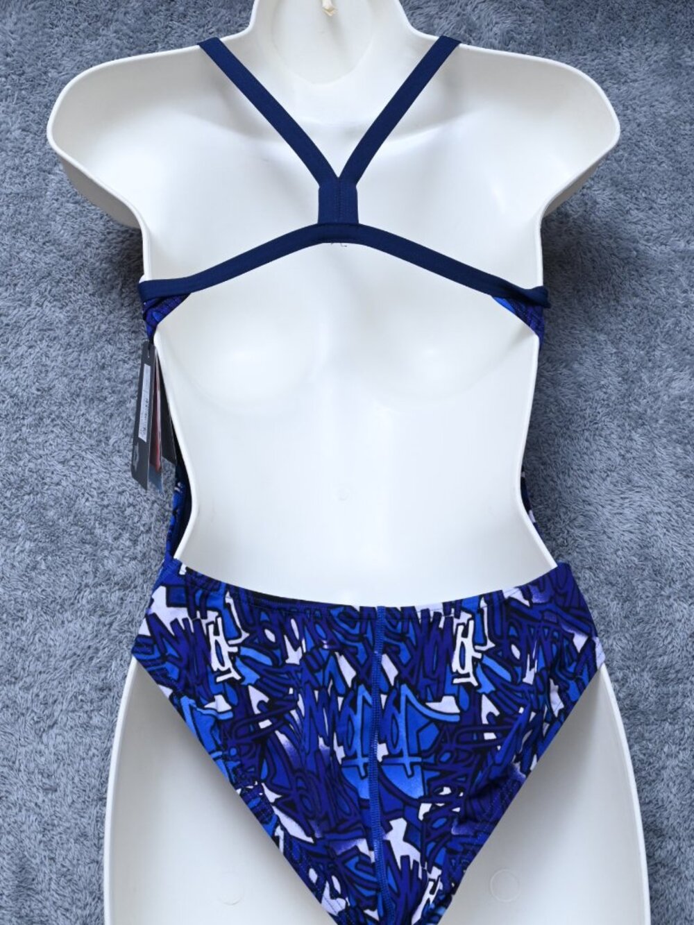 ARENA Waternity Graffiti Female Light Tech Back Swimsuit One Piece Size 32 NWTS - Picture 4 of 9